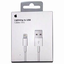 Кабель Lightning USB iPhone 8 (1m) FOXCONN CB04 TPE (в упаковке)